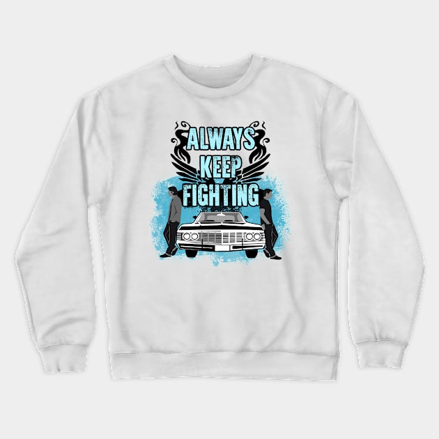 Supernatural. Sam and Dean. Crewneck Sweatshirt by KsuAnn